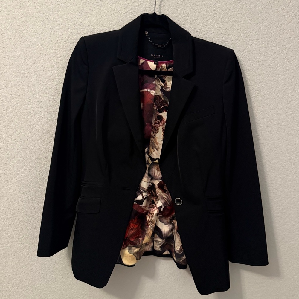 Ted Baker London Tailored Black Blazer